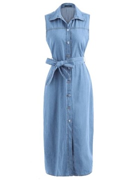 Summer sleeveless casual dress