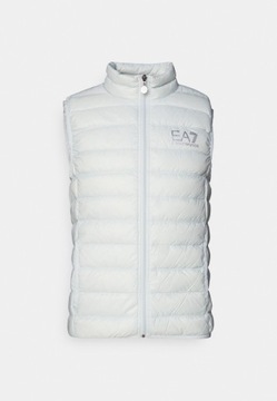 EA7 EMPORIO ARMANI KOMFORTOWY STYLOWY BEZRĘKAWNIK PUCH PIERZE R.L AXE673