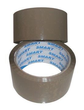 Taśma pakowa Smart AKRYL brązowa szer. 48 mm dł. 54 m 6 szt.