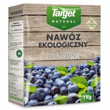 Nawóz granulowany do borówek z mikroskładnikami 1kg Target