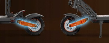 Электромобиль KuKirin G2 MAX 1200 Вт, 20 Ач, 10 дюймов, складной, 55 км/ч + шлем + сумка