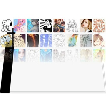 ДОСКА ДЛЯ РИСОВАНИЯ ГРАФИЧЕСКИЙ ПЛАНШЕТ LED ДОСКА В ПОДАРОК