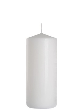 Świeca walec 80/200 biały