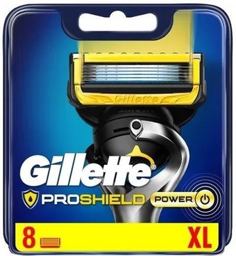 8x WKŁADY GILLETTE FUSION PROGLIDE ProSHIELD POWER