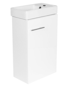 SZAFKA Z UMYWALKĄ ŁAZIENKOWA 60x40x22 cm BIAŁA