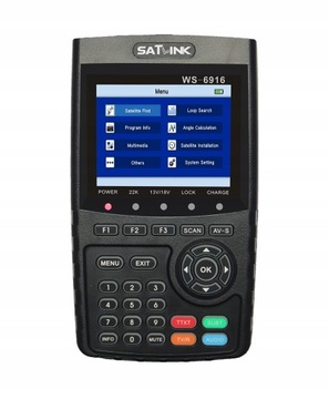 Satlink WS-6916 HD DVB-S2 Satellite Finder