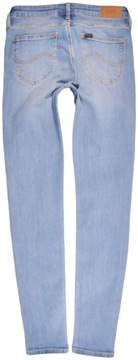 LEE spodnie REGULAR skinny BLUE jeans SCARLETT _ W27 L33