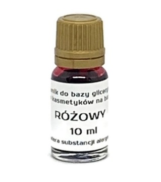 BARWNIK DO BAZY GLICERYNOWEJ RÓŻOWY 10 ML