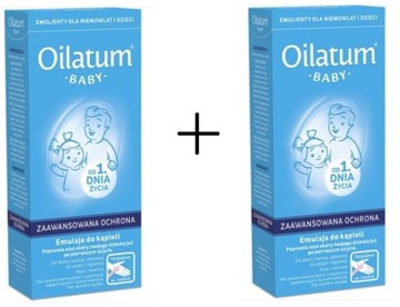 OILATUM BABY Emulsja do kąpieli 2x500ml