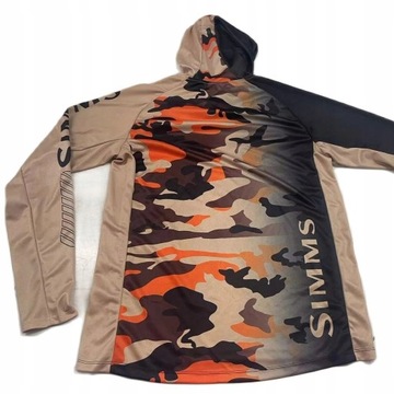 Классические толстовки с капюшоном SIMMS Sunscreen Sea Fishing