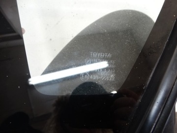 СТЕКЛО КУЗОВА ЛЕВОЕ ЗАДНЕЕ TOYOTA COROLLA VERSO 43R-00122