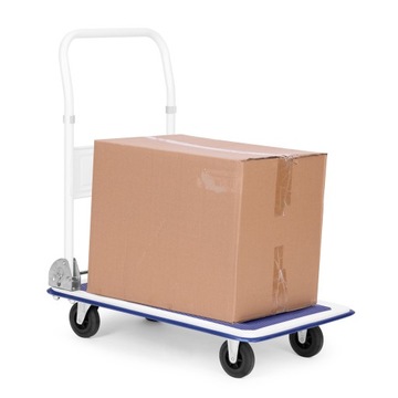 Wózek transportowy platformowy magazynowy 150KG, składany, ręczny