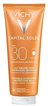 VICHY Capital Soleil SPF 30, ochronne mleczko do twarzy i ciała, 300 ml
