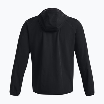 Kurtka treningowa męska Under Armour Stretch Woven Windbreaker czarna L