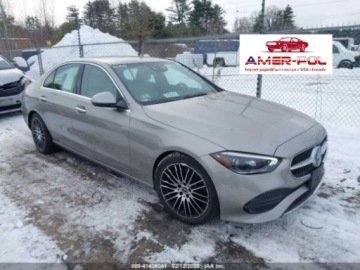 Mercedes Klasa C W206 2024 Mercedes-Benz Klasa C 300, 2024r., 4x4, 2.0L 2.0 Benzyna 255KM