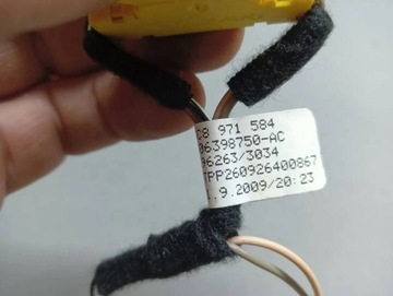 3C8971584 VW POLO V 6R SVAZEK INSTALACE AIRBAG