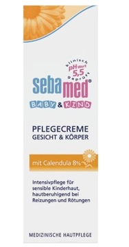 Sebamed, Baby & Kind, Krem z nagietkiem, 75 ml