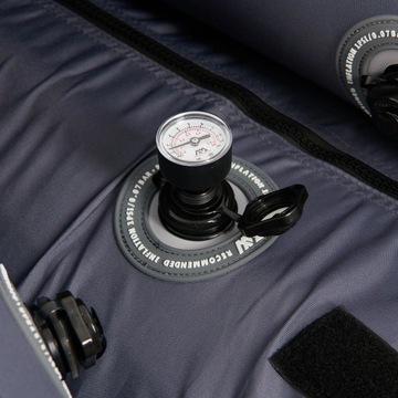 АКВА МАРИНА надувная КАЯК, пневматическая LAXO, 3-местная + ВЕСЛО