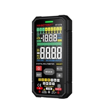 ЦИФРОВОЙ УНИВЕРСАЛЬНЫЙ МУЛЬТИМЕТР TRUE RMS NCV ТЕРМОПАРА КАБЕЛИ КЕЙС БАТАРЕИ