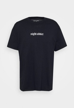 T-shirt z nadrukiem Night Addict XL