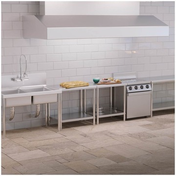 Stół roboczy 60x60 cm - 150 kg ROYAL RCAT-60/60-NW