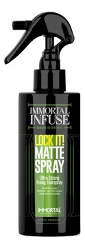 Immortal Infuse Lock It! Matte Spray 200 ml lakier