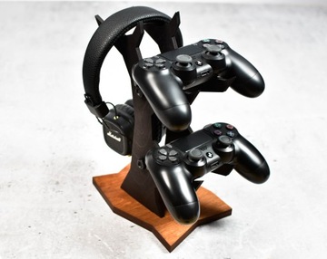 подставка для наушников, подставка для контроллера Xbox PS5, деревянные аксессуары для игр