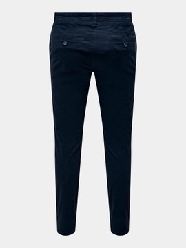 Only & Sons Chinosy Mark Luca 22028144 Granatowy Slim Fit