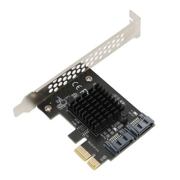 Karta rozszerzeń PCIe na SATA 3.0 6 gb/s stabilna