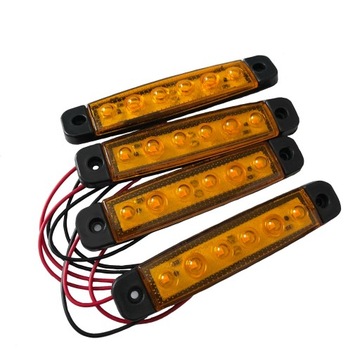 LAMPA OBRYSOWA LED DIODOWA OBRYSÓWKI 4SZT