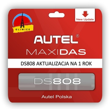 AKTUALIZACJA AUTEL MaxiDAS DS808 KIT PL 1 ROK PL