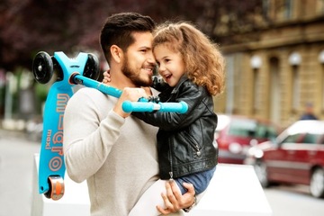 Hulajnoga Maxi Micro Deluxe Caribbean Blue