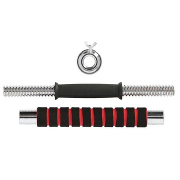 Набор для бодибилдинга, регулируемые гантели + штанга