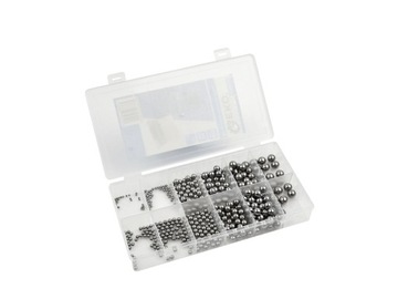 Zestaw kulek stalowych 470szt. GEKO