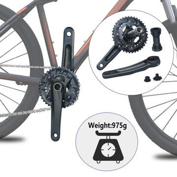 Велосипедная кривошипная звездочка, звездочка MTB от 26 до 36 T