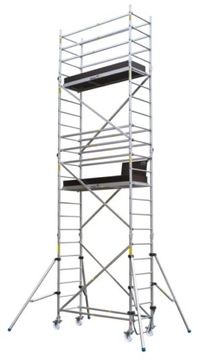 Rusztowanie aluminiowe jezdne Drabex RA 600 7.16 m
