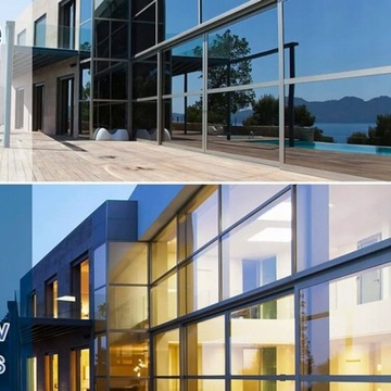 ОКОННАЯ ПЛЕНКА, ТЕРМОИЗОЛЯЦИЯ, СОЛНЕЧНАЯ ЗАЩИТА, НАРУЖНОЕ ОКНО 75см