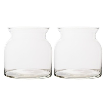 2 x słoik szklany clear XS- H15 cm Las w słoiku