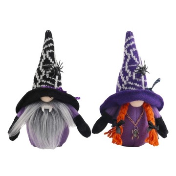 LALKA GNOMA DEKORACJE HALLOWEENOWE GNOMA BEZ TWARZY HALLOWEEN