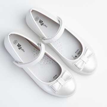 Балетки, туфли для причастия на кожаной подкладке, удобные Войтылко