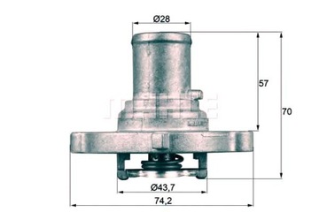 MAHLE TERMOSTAT FIAT 87C 1,2 16V BRAVO MAHLE