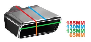 KONCOVKA VÝFUKOVÝ TLUMIČE MERCEDES ML G ZZ240 XR XL