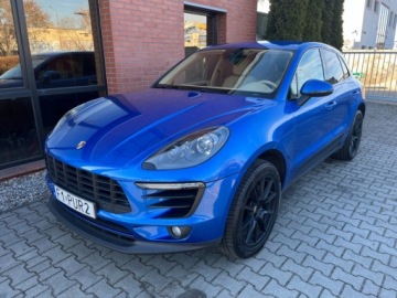 Porsche Macan SUV 2.0 252KM 2016 Porsche Macan 2.0 benzyna 252 KM 4 x 4 Salon Polska bezwypadkowy zadb