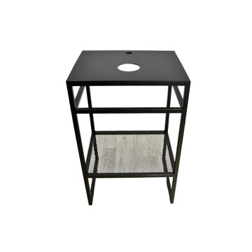 Nowoczesna szafka łazienkowa z uchwytem na ręcznik loft industrial 50x40x78