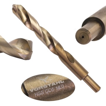 WIERTŁO DO METALU HSS-G KOBALTOWE fi 18.0 mm