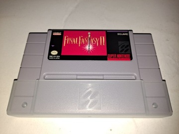 Final Fantasy II / NTSC-США / Полная версия / SNES