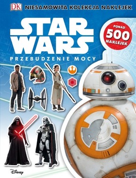 STAR WARS Przebudzenie mocy 500 NAKLEJEK Disney