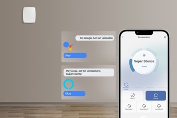 Модуль Wi-Fi для настенного рекуператора тепла IDEAL CLIMA KERS+50 160 KERS+25 100