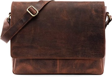 LEABAGS torba na dokumenty skóra naturalna