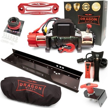 6T WYCIĄGARKA DRAGON 12V ELEKTRYCZNA WCIĄGARKA samochodowa syntetyczna